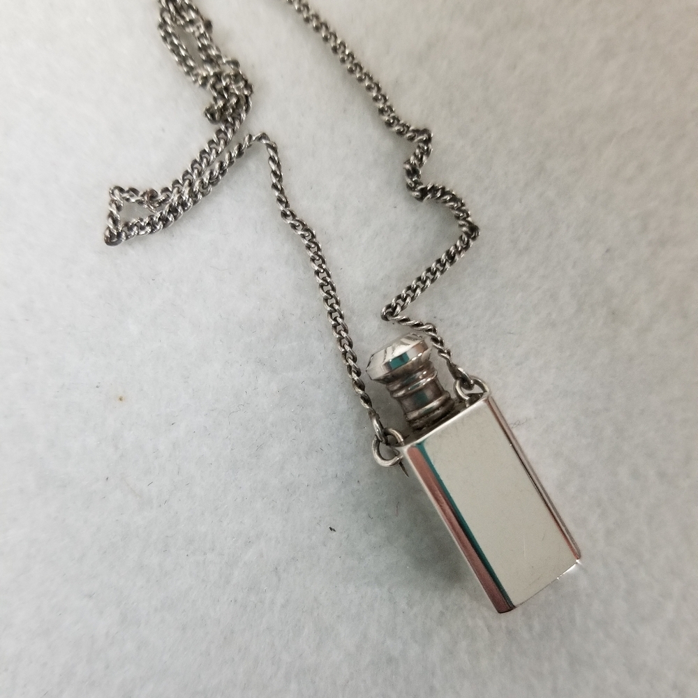 Vintage"Perfume" Bottle Fashion  Pendant/Necklace - Picture 4 of 10